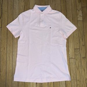 Pink Tommy Hilfiger polo